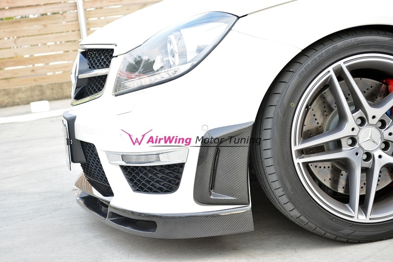 W204 C63 AMG (2011~) - AirWing Carbon Side Vent grille set 2